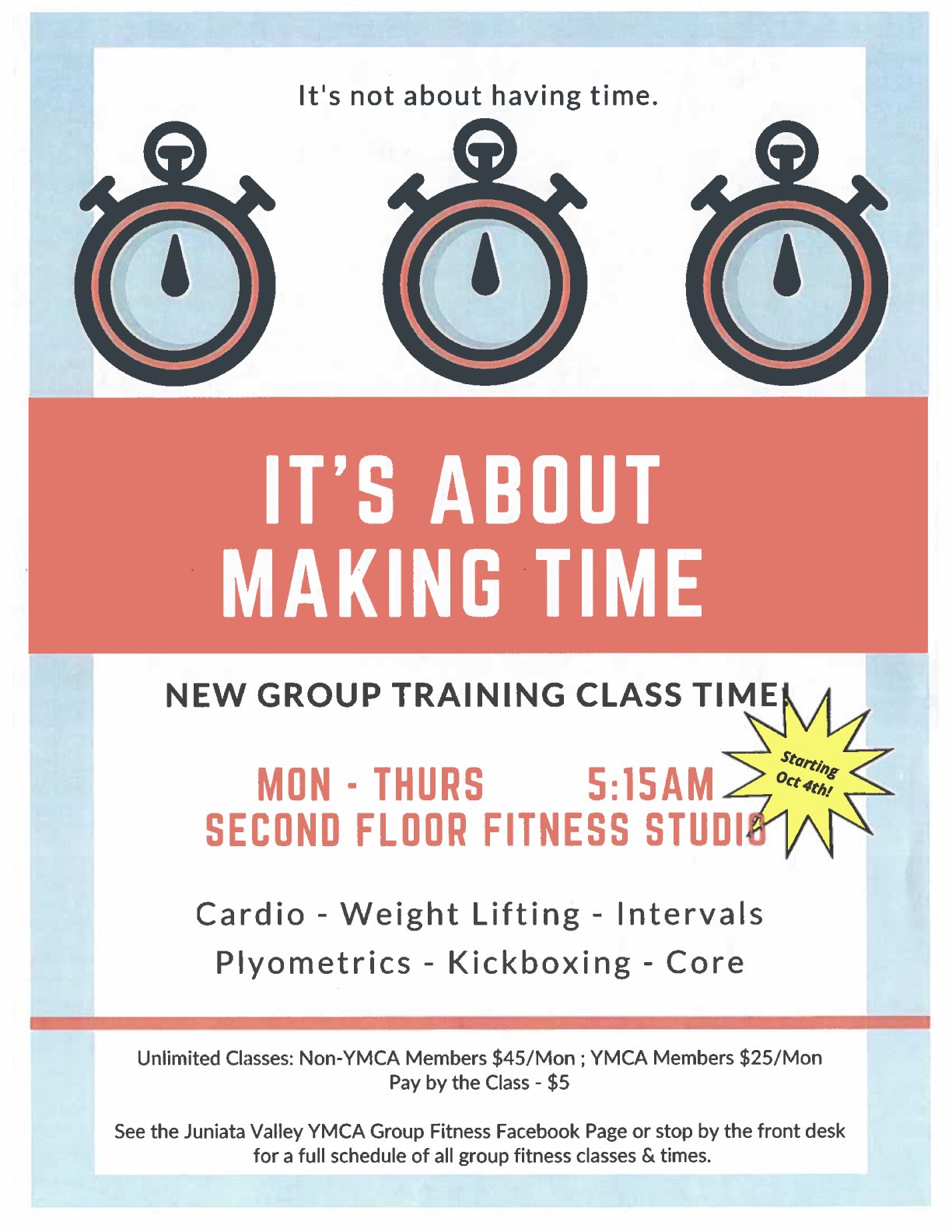 AM CLASS AM Fitness Class