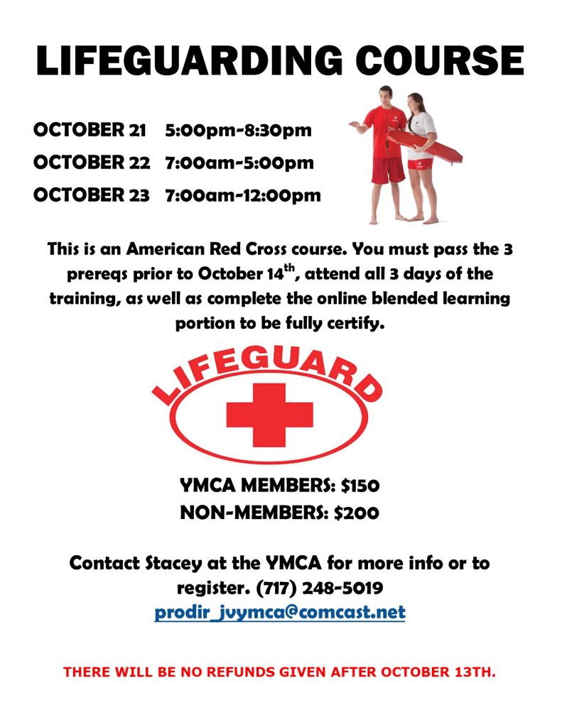 October Lifeguard Course 2022