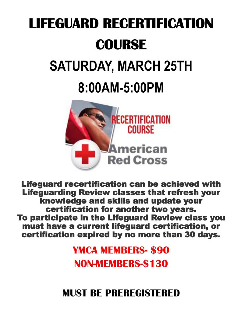Lifeguard-Recertification-Course Info